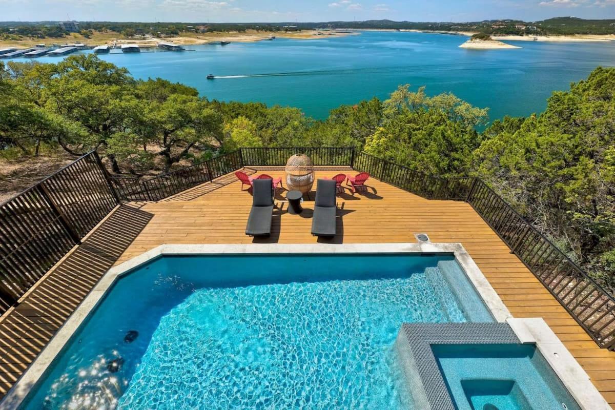 Atlantis On Lake Travis Pool Hot Tub Dock Villa Leander Екстериор снимка