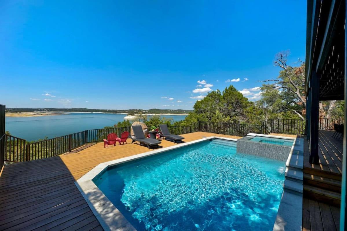 Atlantis On Lake Travis Pool Hot Tub Dock Villa Leander Екстериор снимка