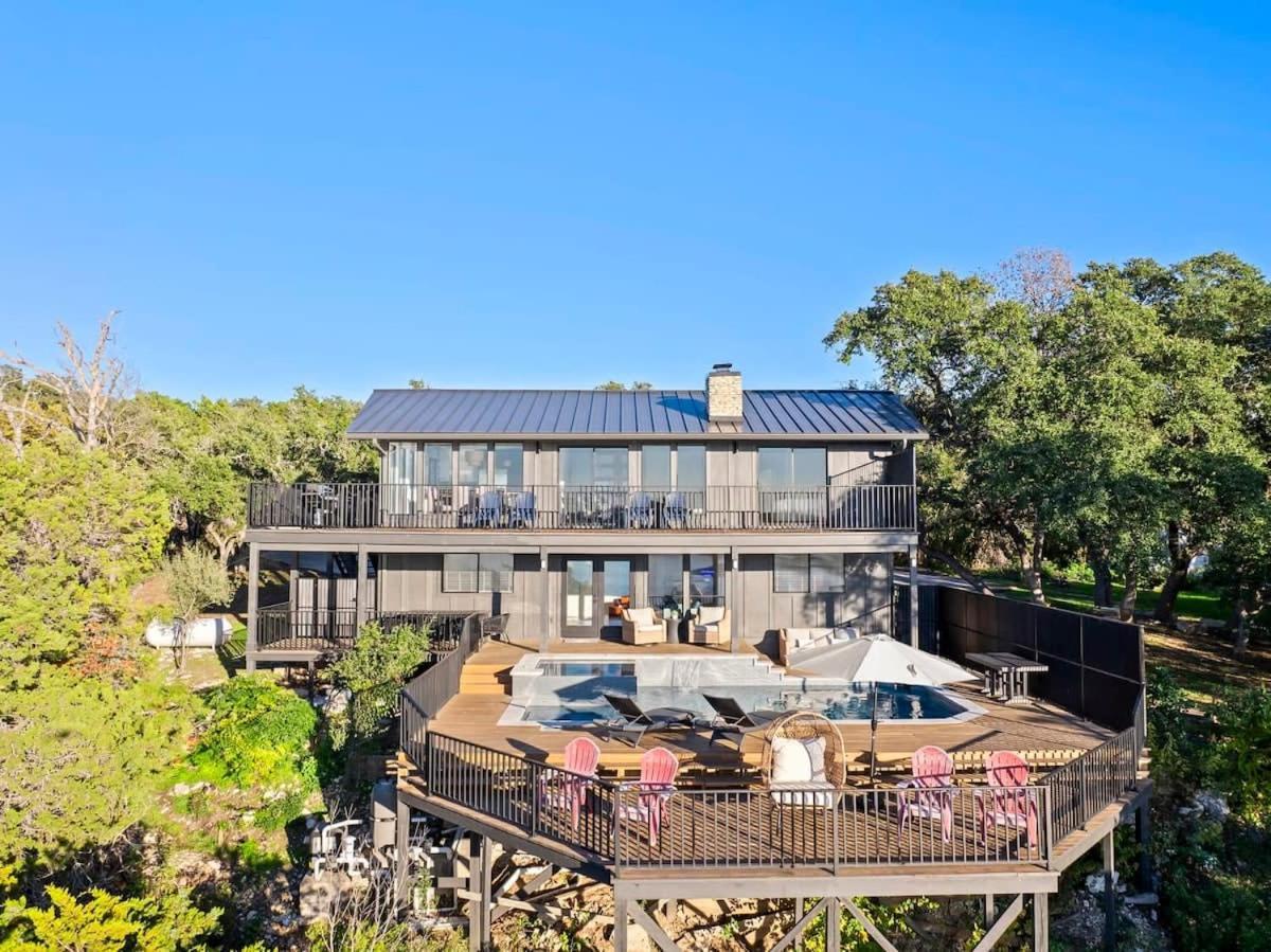 Atlantis On Lake Travis Pool Hot Tub Dock Villa Leander Екстериор снимка